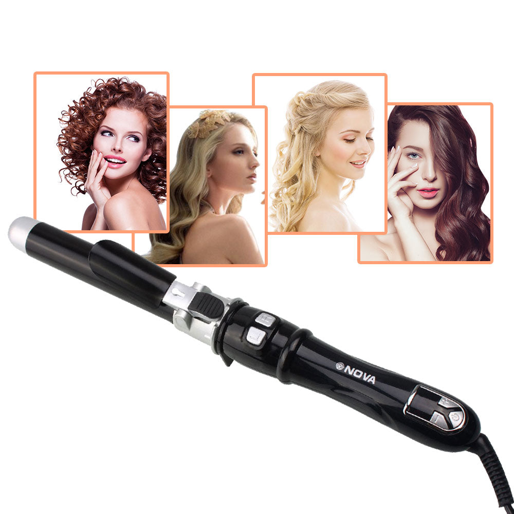 Otating Curling Iron Curling Wand Automatic Hair Curler 30s Instant Heat Auto Hair Waver Hair Styling Irons