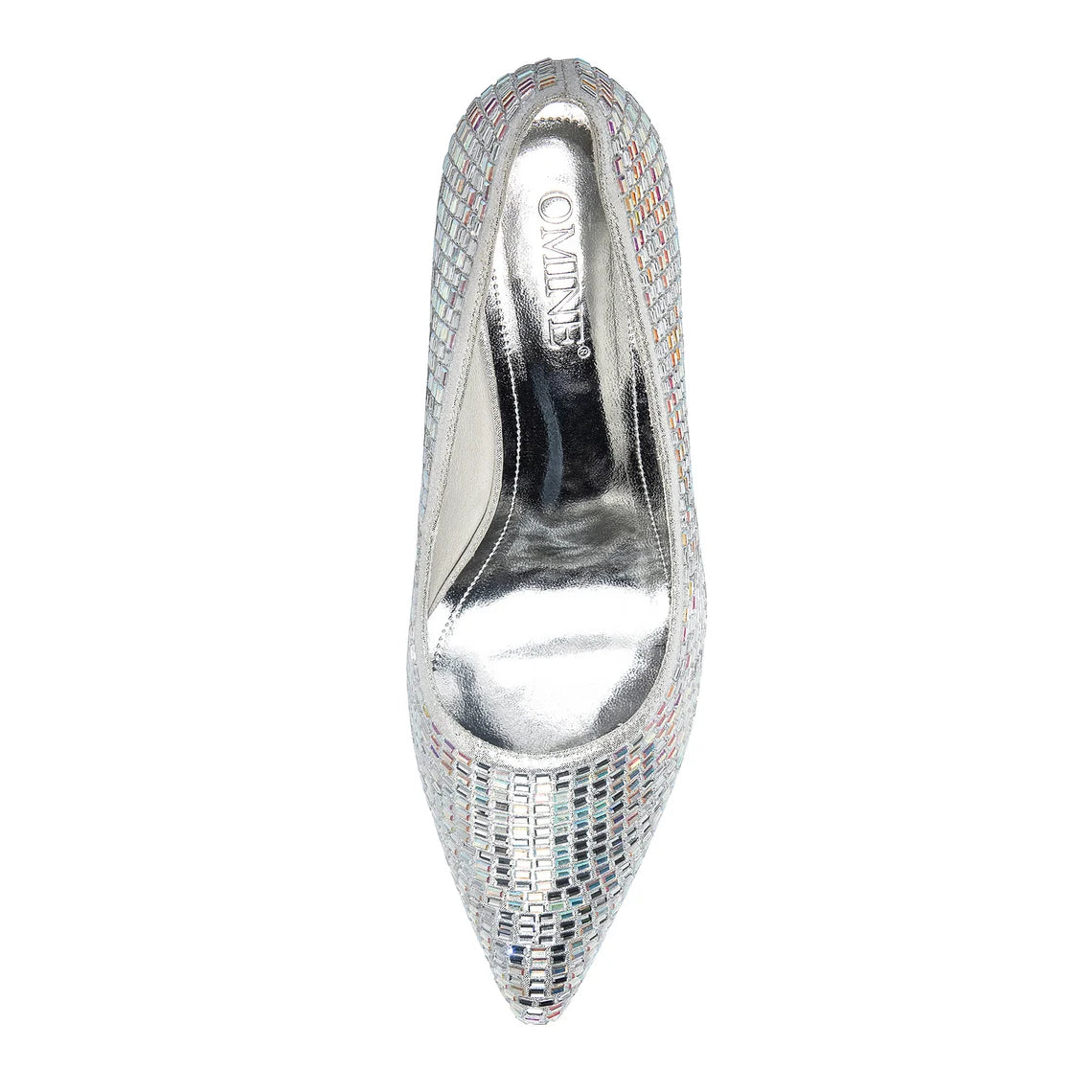 Omine Silver Sparkle Stilettos